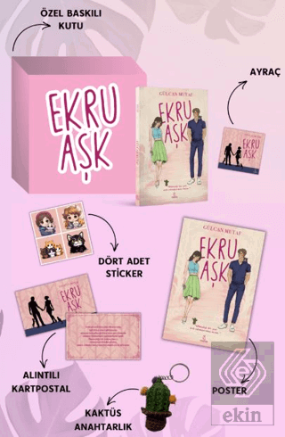 Ekru Aşk Özel Kutulu Set