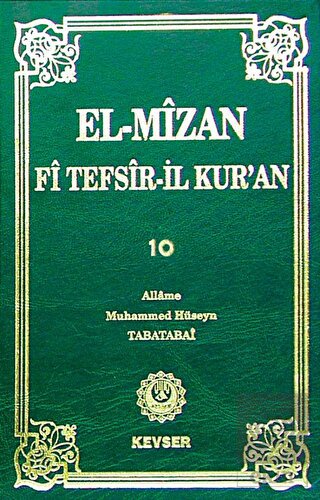 El-Mizan Fi Tefsir\'il-Kur\'an 10. Cilt