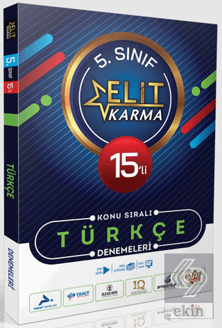 Elit Karma 5. Sınıf 15li Konu Sıralı Türkçe Denemeleri