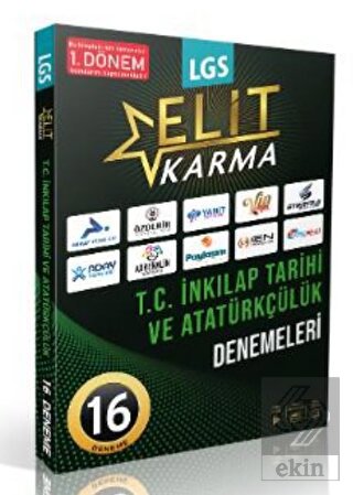 Elit Karma 8. Sınıf İnkılap Tarihi 16 Lı Deneme 1.