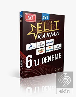 Elit Karma AYT 6' lı Fasikül Deneme Meb Yeni Müfre