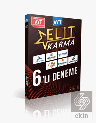 Elit Karma AYT 6' lı Fasikül Deneme Meb Yeni Müfre