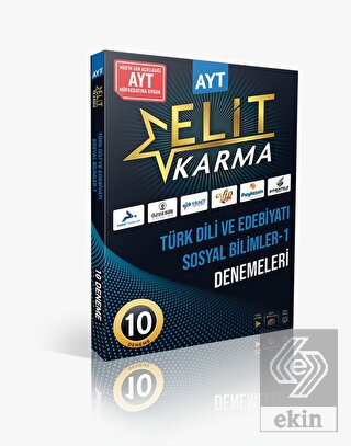 Elit Karma AYT Edebiyat Sosyal Bilgiler 1-10' lu D