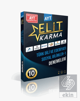 Elit Karma AYT Edebiyat Sosyal Bilgiler 1-10' lu D