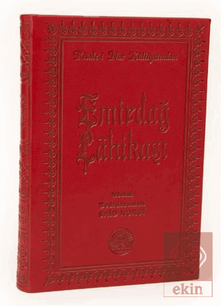 Emirdağ Lahikası Büyük Boy Termo Cilt