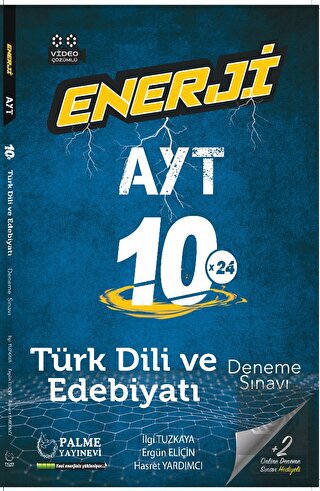 Enerji AYT 10 Türk Dili Ve Edebiyatı Deneme Sınavı