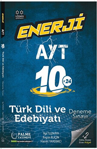 Enerji AYT 10 Türk Dili Ve Edebiyatı Deneme Sınavı