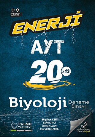 Enerji AYT Biyoloji 20x13 Deneme Sınavı