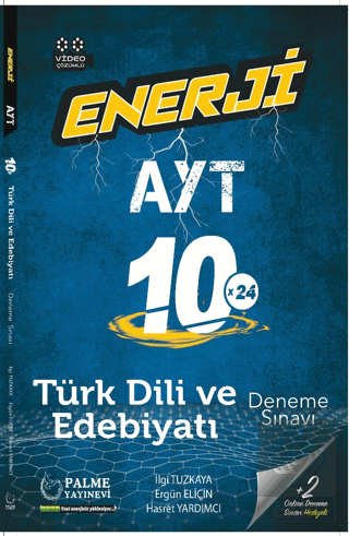 Enerji AYT Edebiyat 10 Deneme Sınavı