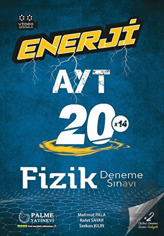 Enerji AYT Fizik 20x14 Deneme Sınavı