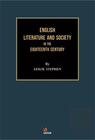 English Literature and Society in the Eighteenth C
