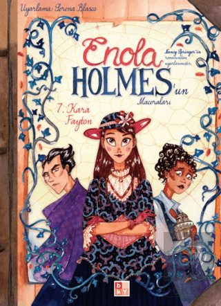 Enola Holmes'un Maceraları 7 -Kara Fayton Moise Kissous Babıali Kültür
