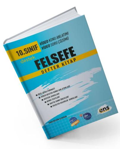 Ens Yayınları 10. Sınıf Felsefe Defter Kitap