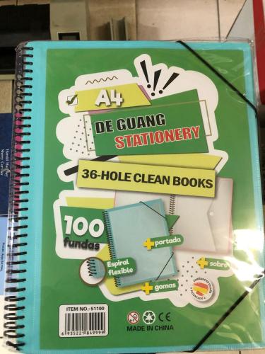 ENTE LASTİKLİ SPİRALLİ SUNUM DOSYASI 100 LÜ