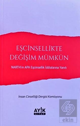 Eşcinsellikte Değişim Mümkün