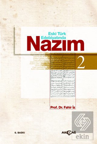 Eski Türk Edebiyatında Nazım Cilt: 2