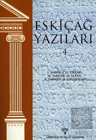 Eskiçağ Yazıları - 4