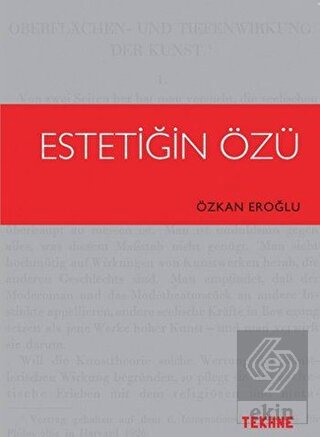 Estetiğin Özü