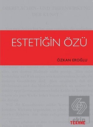Estetiğin Özü
