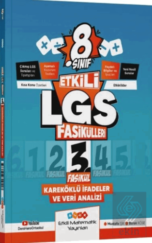 Etkili Matematik Yayınları 8. Sınıf Etkili LGS Fasikül Köklü İfadeler 