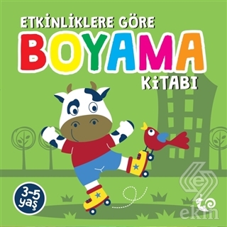 Etkinliklere Göre Boyama Kitabı - Yeşil