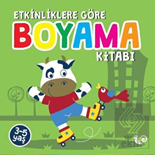 Etkinliklere Göre Boyama Kitabı - Yeşil