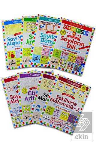 Etkinliklerle Matematik Öğreniyorum (8 Kitap Takım