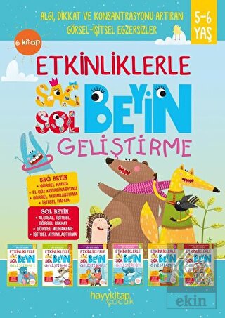 Etkinliklerle Sağ Beyin Sol Beyin Geliştirme (5-6