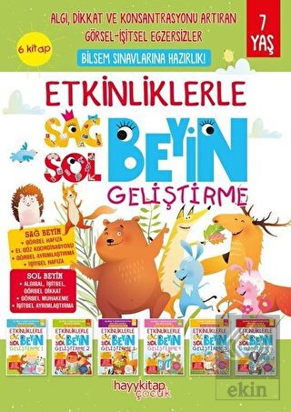 Etkinliklerle Sağ Beyin Sol Beyin Geliştirme (7 ya