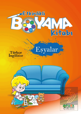 Etkinlikli Boyama Kitabı Eşyalar