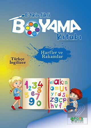Etkinlikli Boyama Kitabı Harfler ve Rakamlar