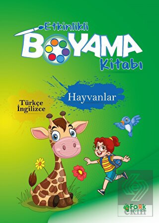 Etkinlikli Boyama Kitabı Hayvanlar