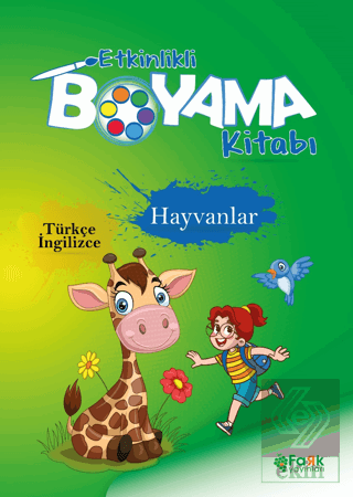 Etkinlikli Boyama Kitabı Hayvanlar