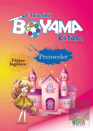 Etkinlikli Boyama Kitabı Prensesler