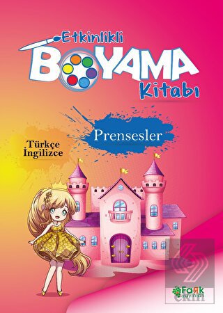 Etkinlikli Boyama Kitabı Prensesler