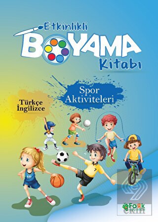 Etkinlikli Boyama Kitabı Spor Aktiviteleri