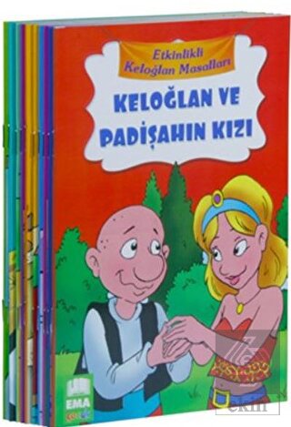 Etkinlikli Keloğlan Masalları (10 Kitap Takım-Küçü