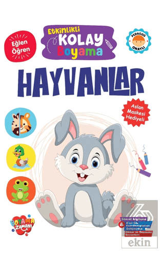 Etkinlikli Kolay Boyama - Hayvanlar