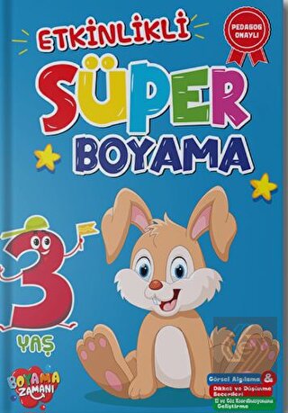Etkinlikli Süper Boyama - 3 Yaş