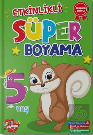 Etkinlikli Süper Boyama - 5 Yaş