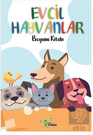 Evcil Hayvanlar - Boyama Kitabı