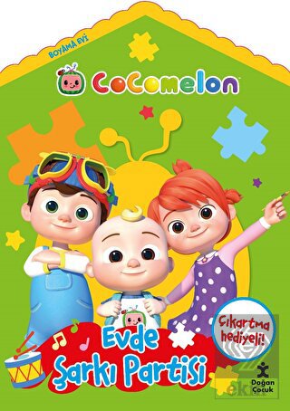 Evde Şarkı Partisi - Cocomelon Boyama Evi