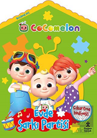 Evde Şarkı Partisi - Cocomelon Boyama Evi