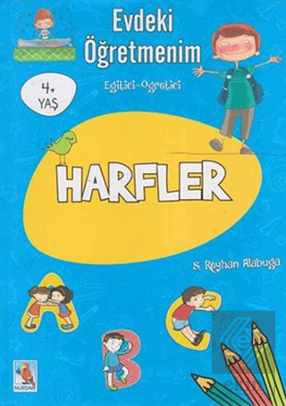 Evdeki Öğretmenim Harfler 4+ Yaş Kolektif Nurdan Yayınları Satın Al - 