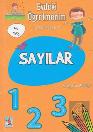 Evdeki Öğretmenim Sayılar 4+ Yaş Kolektif Nurdan Yayınları Satın Al - 