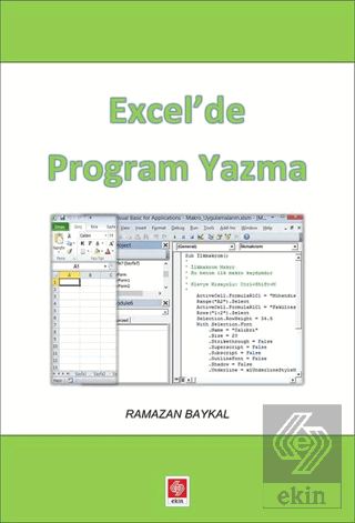 Excelde Program Yazma Ramazan Baykal 1.Baskı
