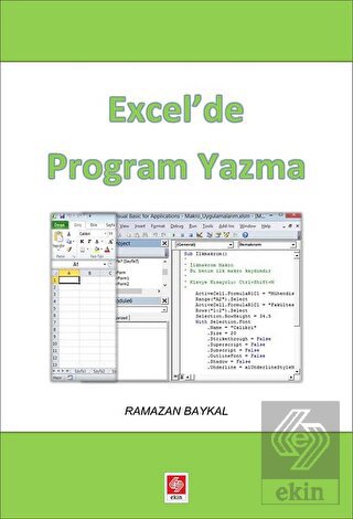 Excelde Program Yazma Ramazan Baykal