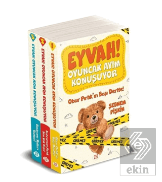 Eyvah! Oyuncak Ayım Konuşuyor Set (3 Kitap Takım)