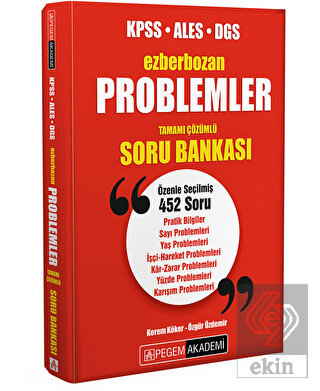 Ezberbozan KPSS ALES DGS Problemler Tamamı Çözümlü