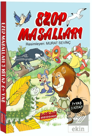 Ezop Masalları (3 Kitap Set)